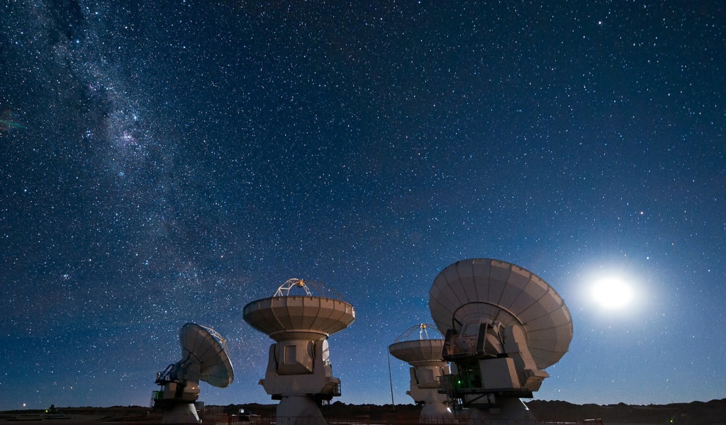 Радиотелескопы раскрывают тайны вселенной