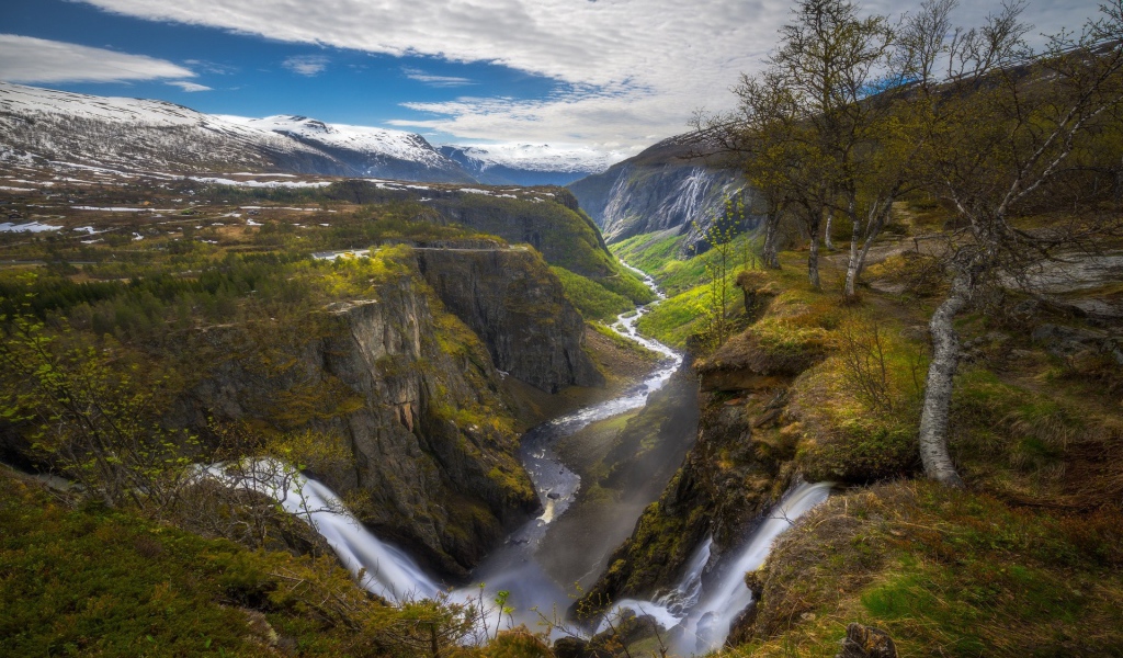 Река в овраге, Норвегия