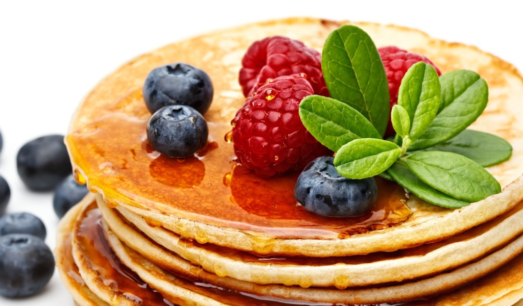 Pancakes with berries Pancake 2017