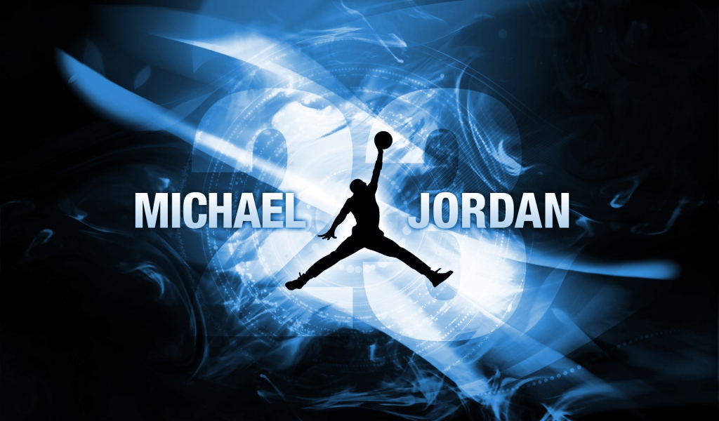 Логотип Майкл Джордан, баскетбол 