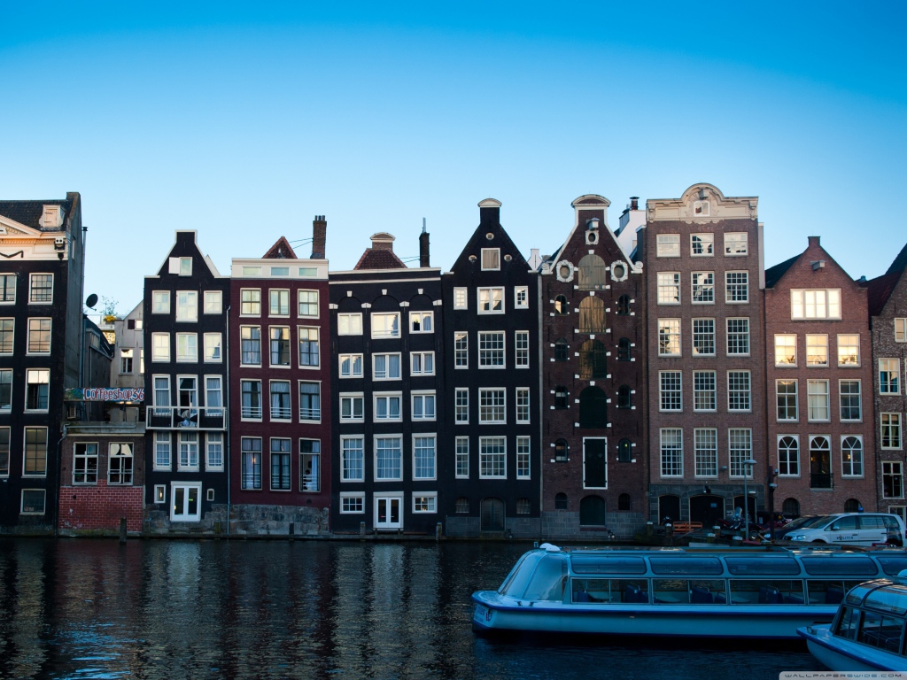 Домики в Амстердаме