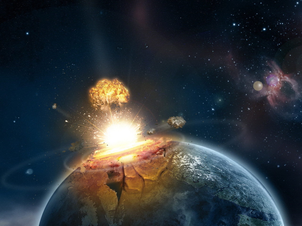 Взрыв на планете