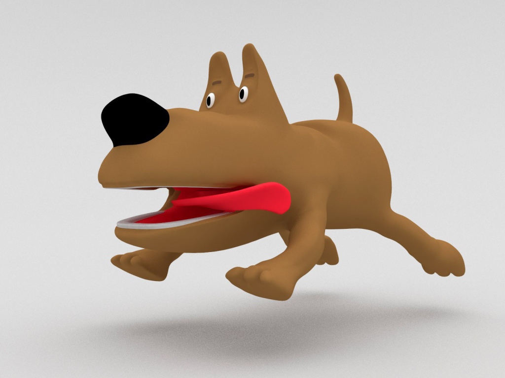 Brown dog from the movie