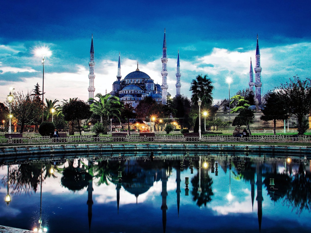 Символ Стамбула Голубая мечеть