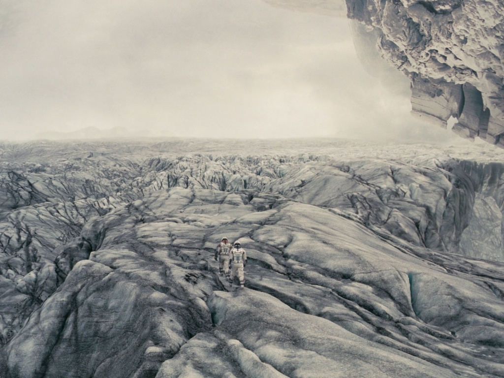 Ice planet, the film Interstellar