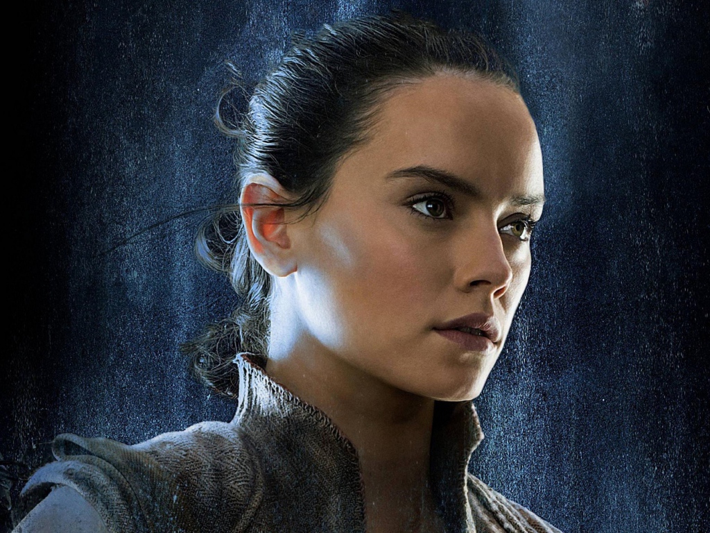 The main heroine of the movie Star Wars. The last Jedi, 2017