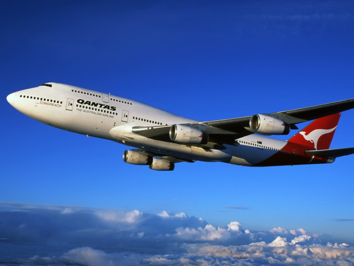 Boeing 747 australian airlines