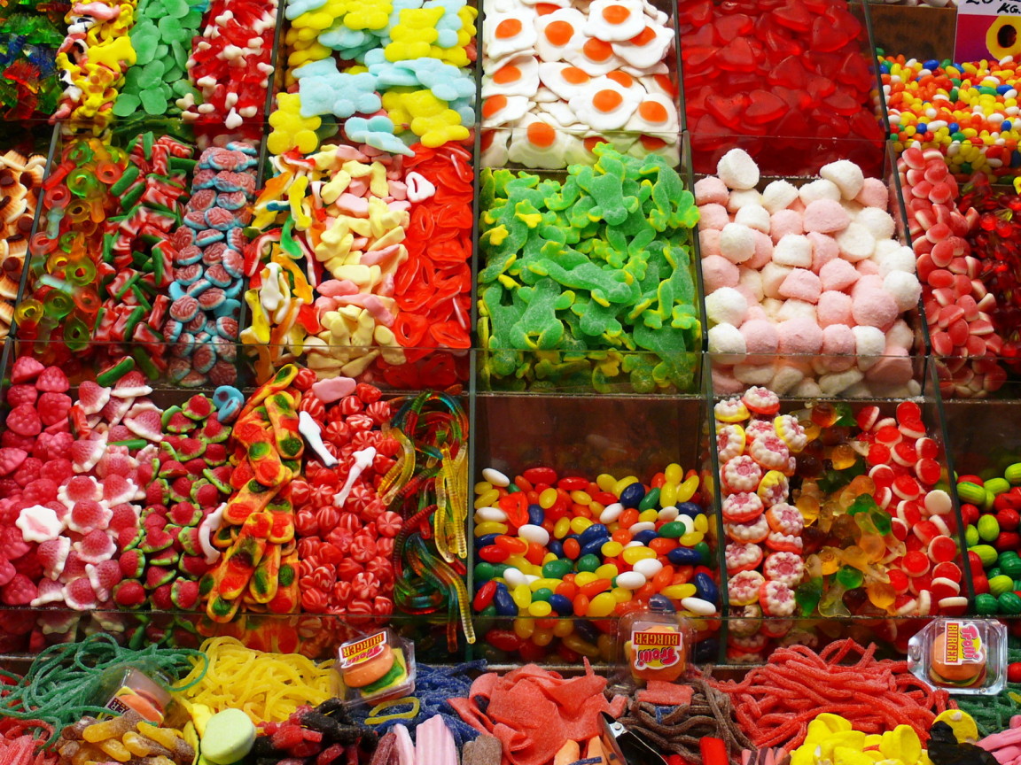 Jellies, candy, chewing gum Desktop wallpapers 1152x864