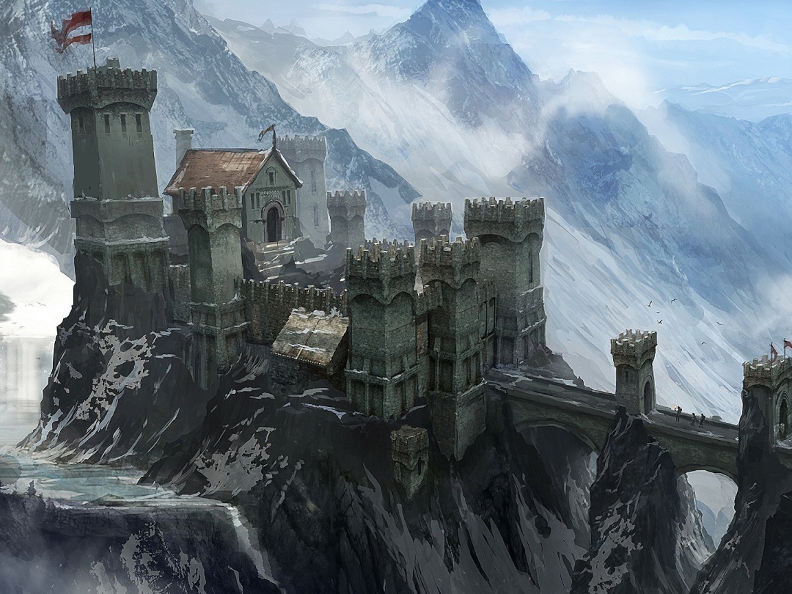 Неприступный замок в игре Dragon Age Inquisition