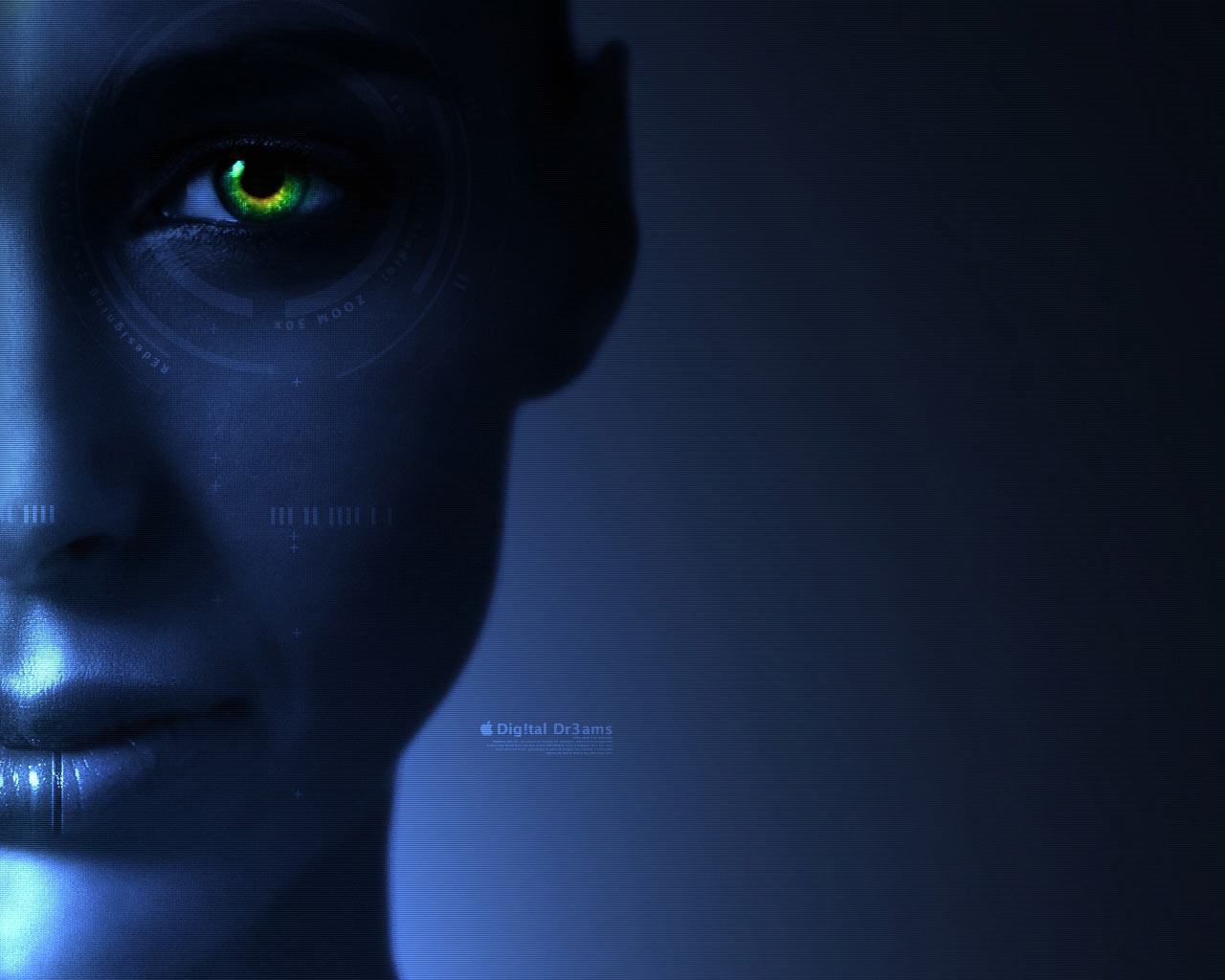 Photoshop Green eye 005320 