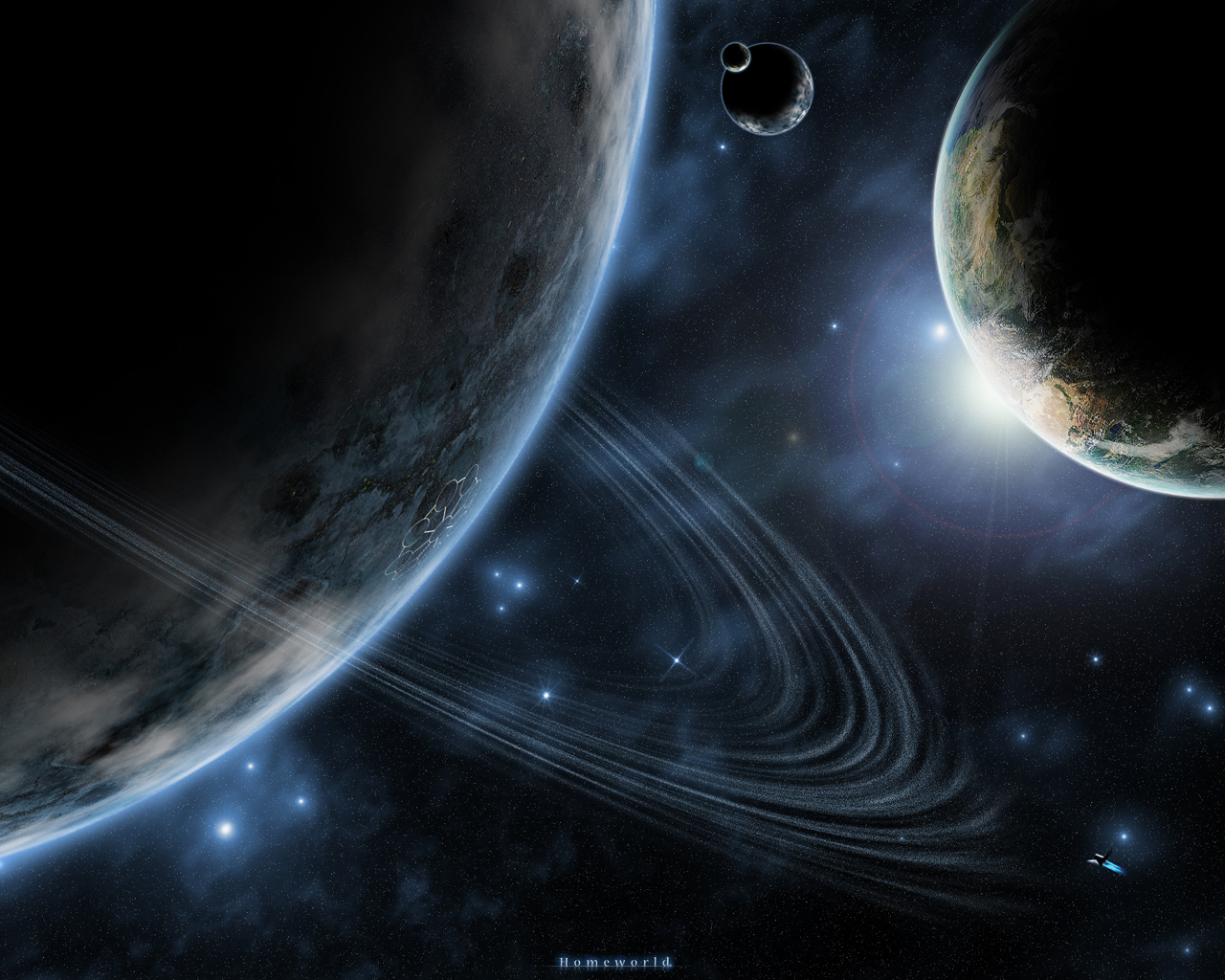 Previous, Space - Manned planet wallpaper