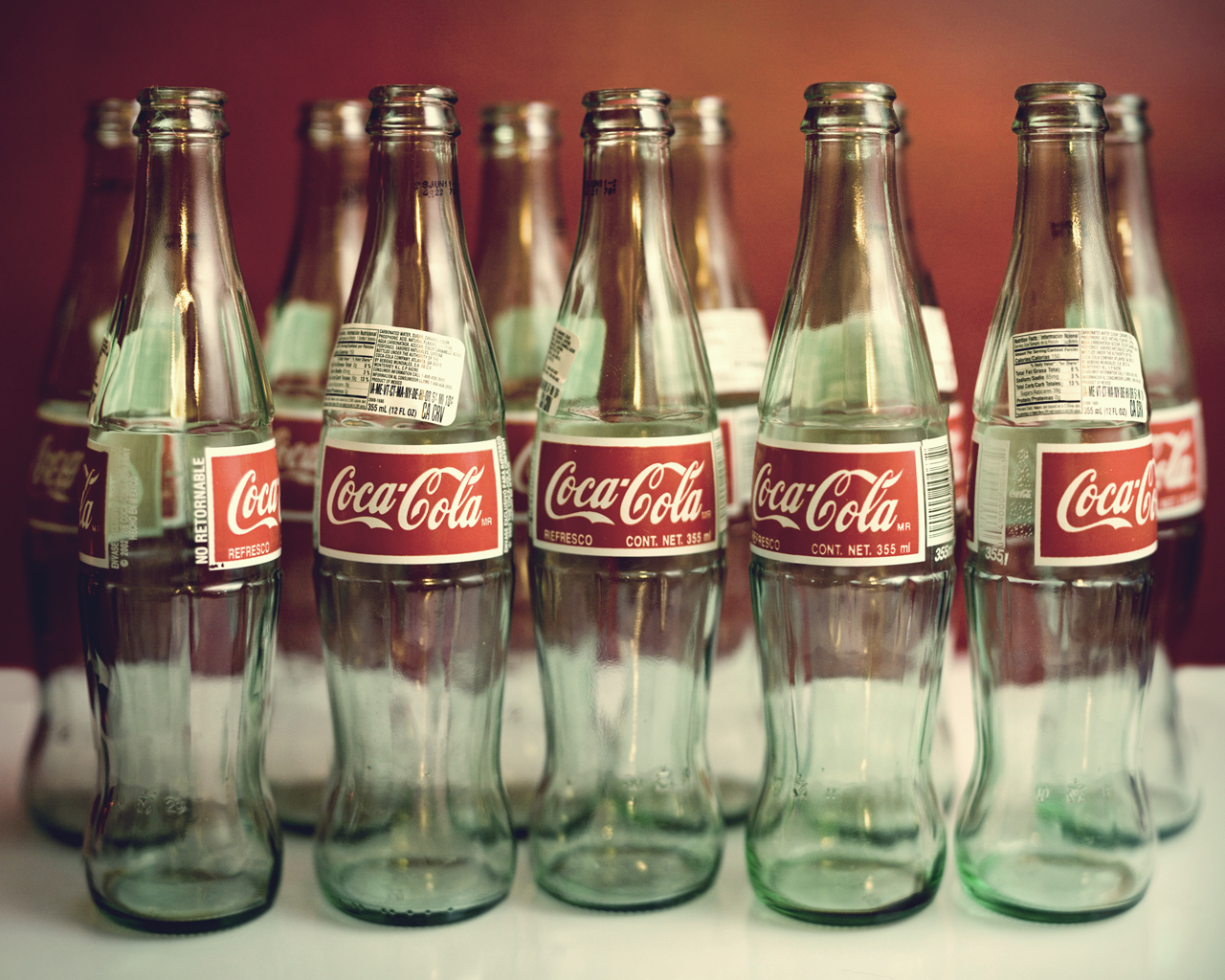 Бутылки мексиканской Кока Колы