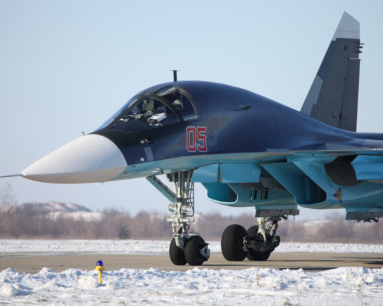 бомбардировщик Су-34