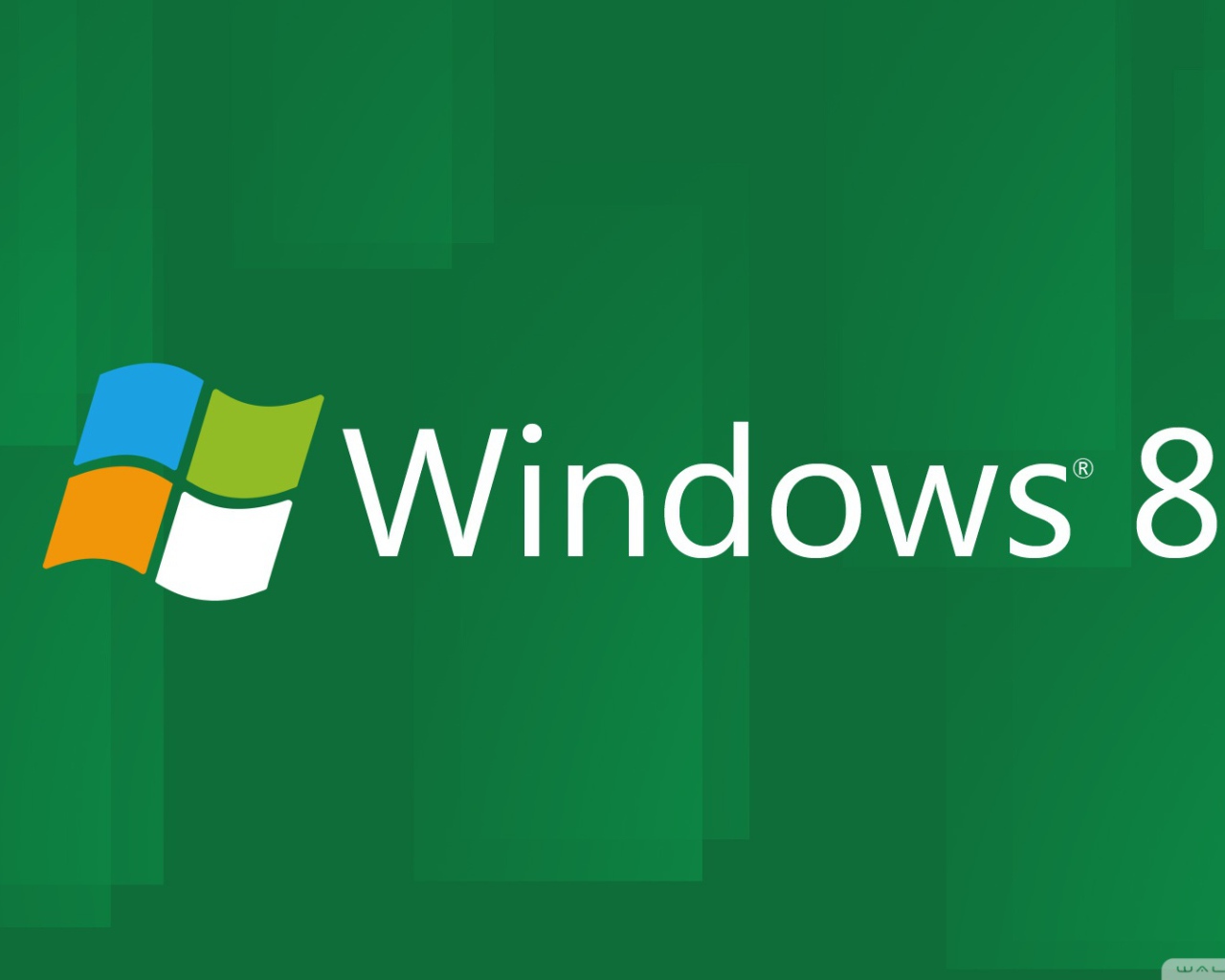 Windows 8 зеленая тема