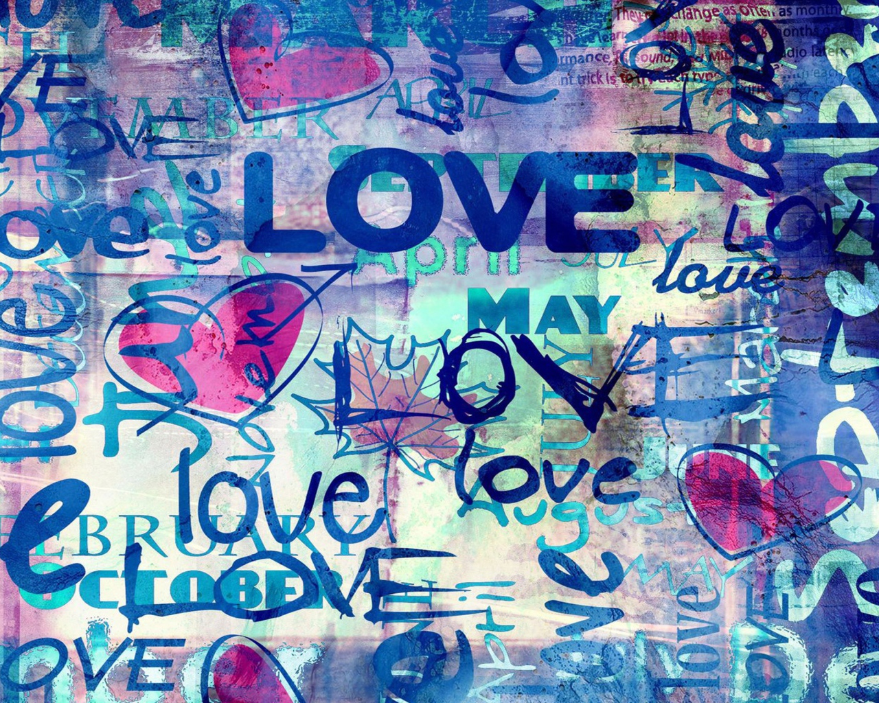 Плакат о любви