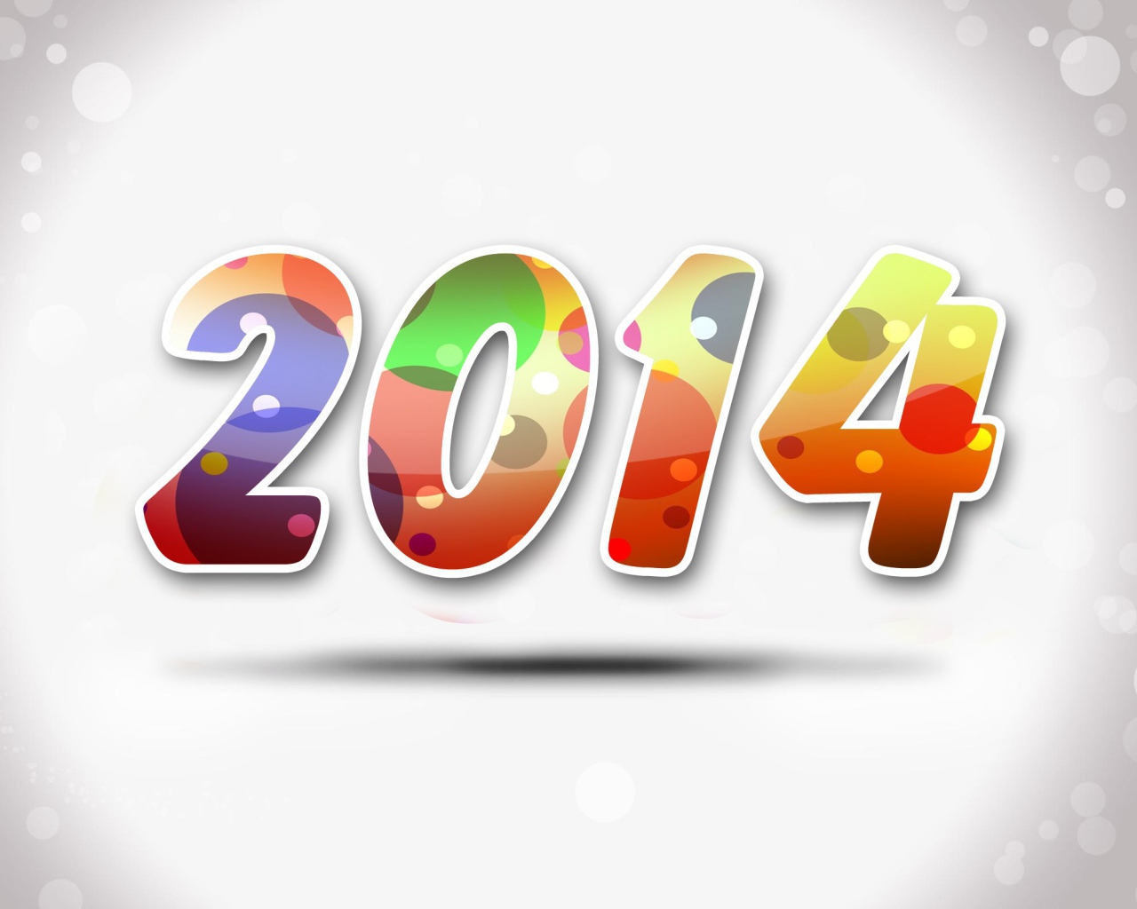 Новый год 2014, красивая картинка