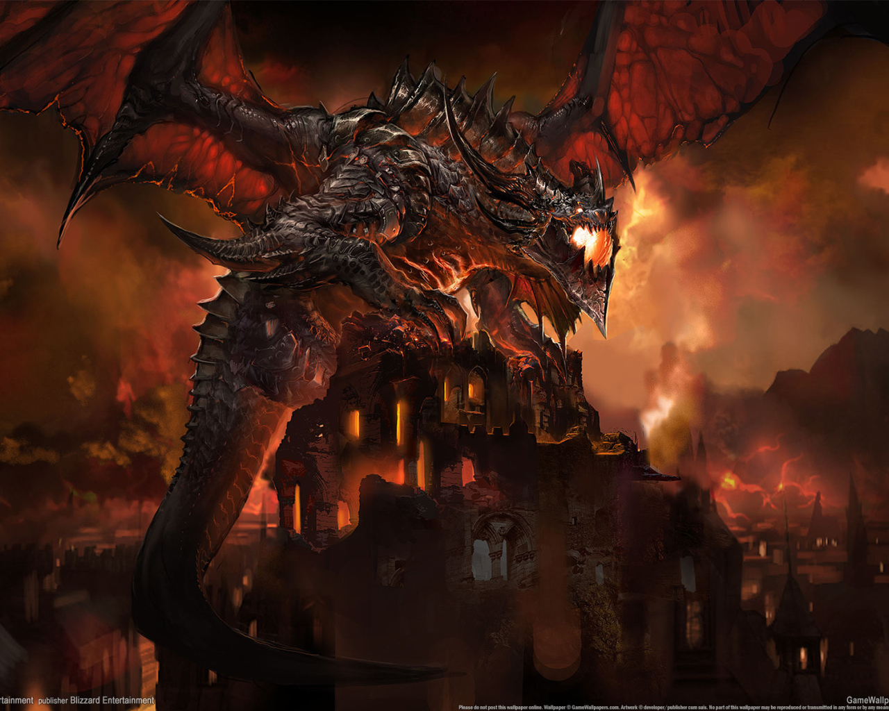  Diablo III: большой дракон