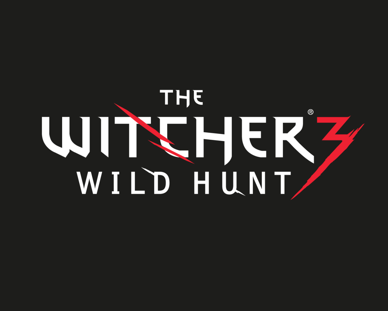 The Witcher 3: Wild Hunt: черные обои 