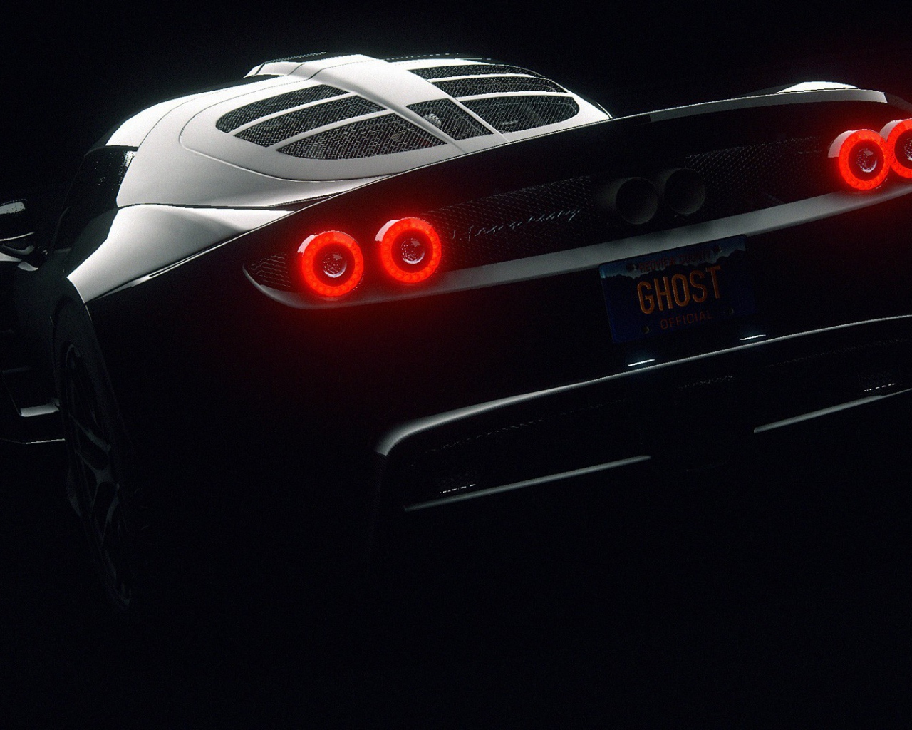 or Speed Rivals: автомобиль в темноте