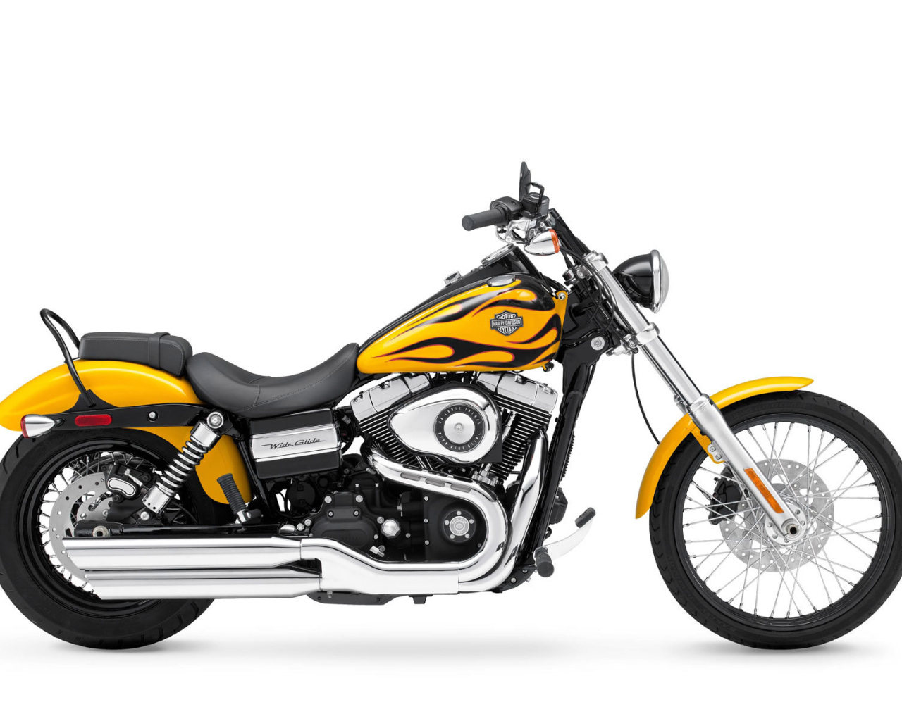 Популярный мотоцикл Harley-Davidson Dyna Wide Glide