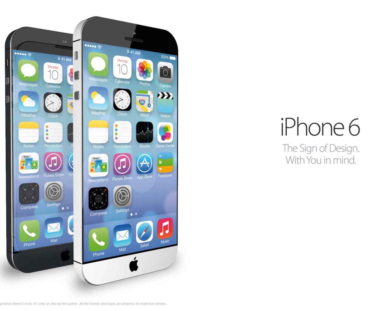 Мобильный телефон Apple iPhone 6 дизайн 2014