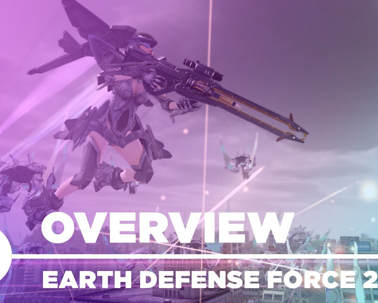 Постер игры Earth defense force 2025