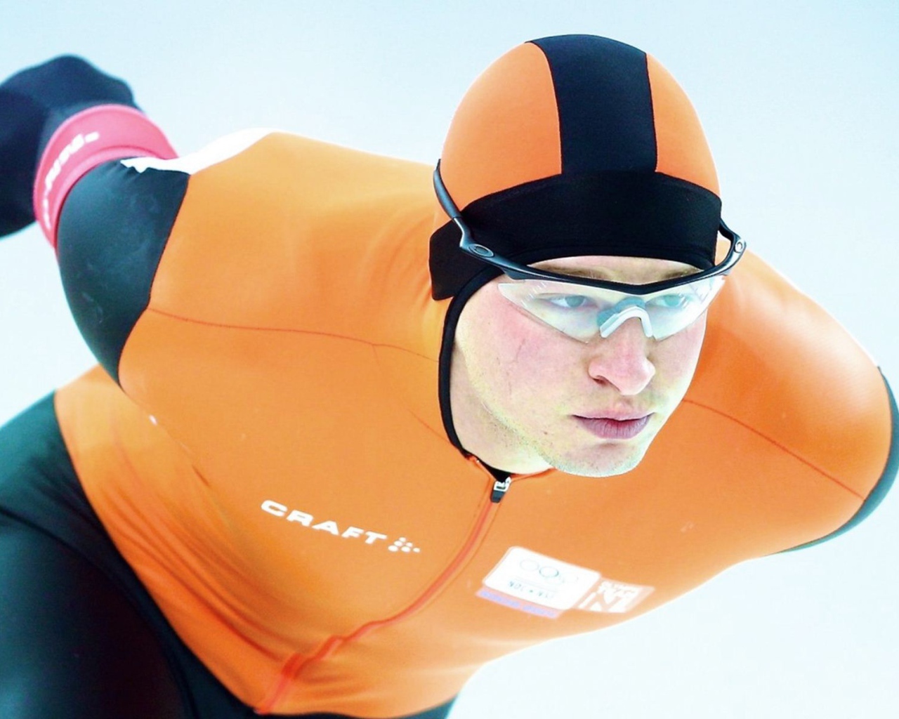 Обладатель серебряной медали в дисциплине скоростной бег на коньках Ян Блокхёйсен на олимпиаде из Нидерландов