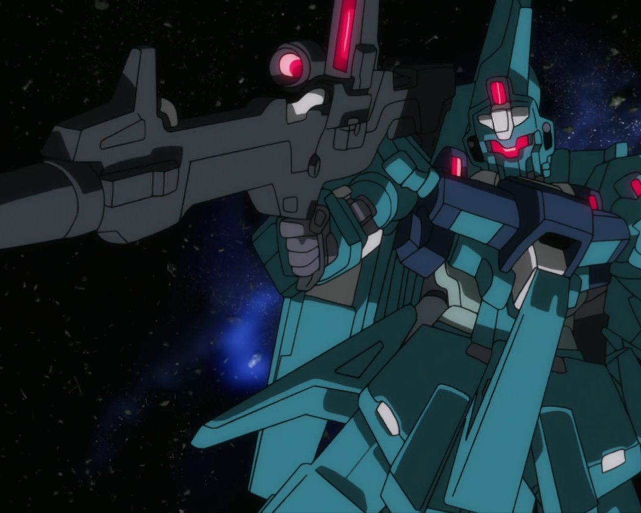 Трансформер из мультфильма Mobile Suit Gundam Unicorn