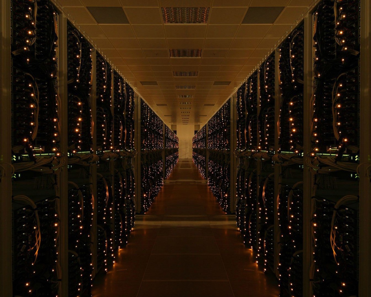 Rack servers in the data center