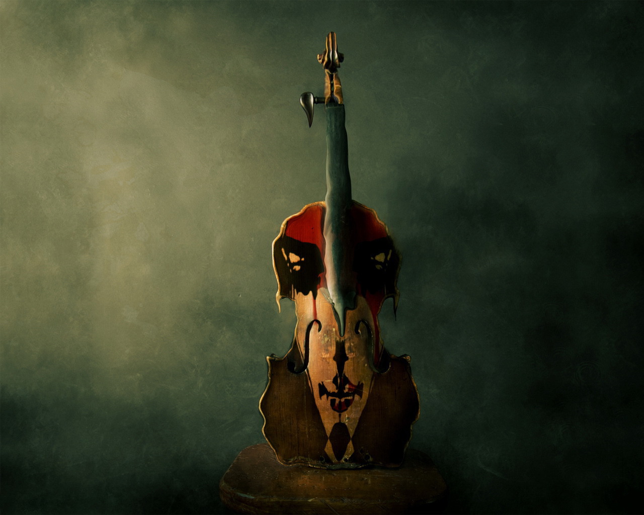 Molten violin