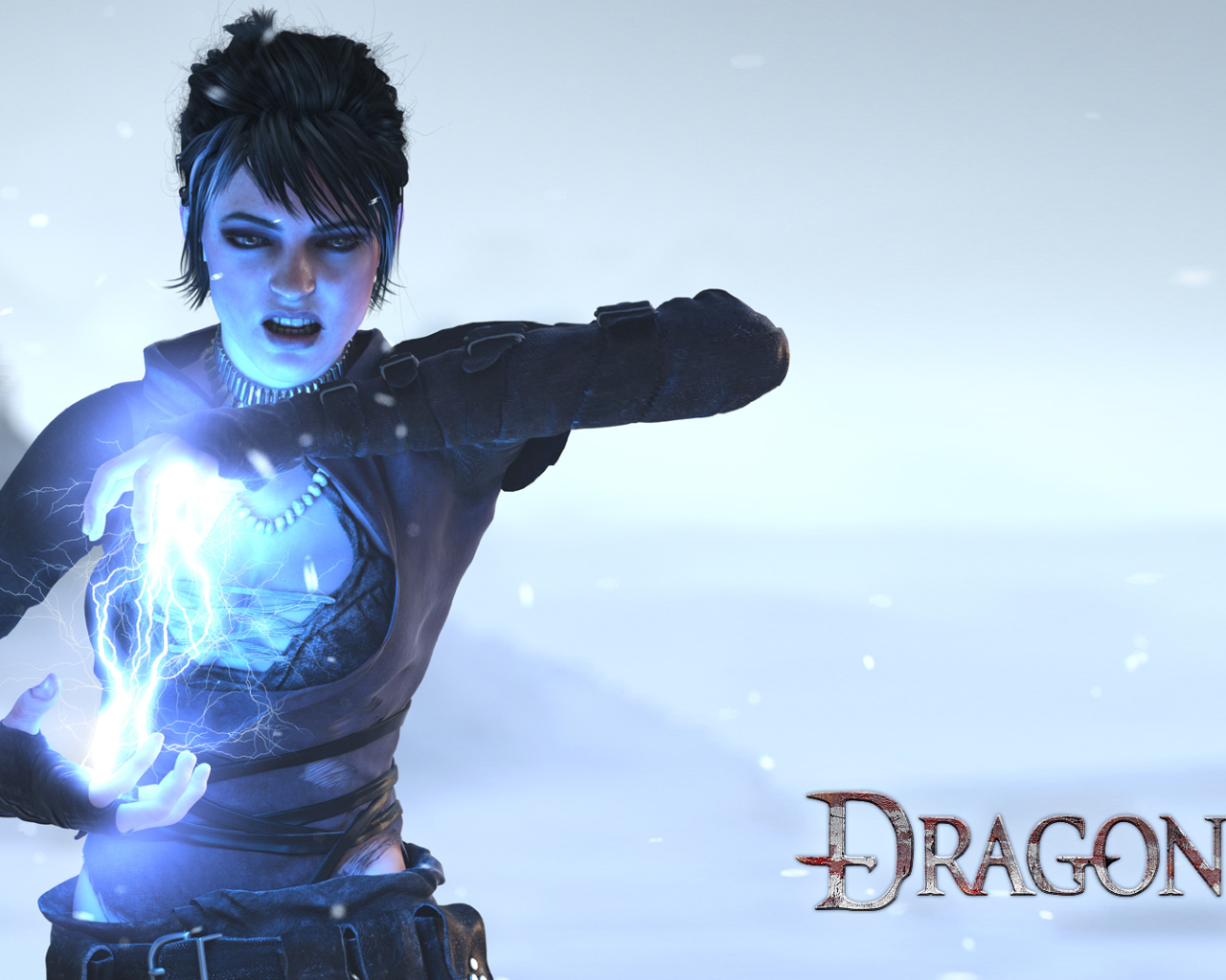 Чародейка в игре Dragon Age Origins