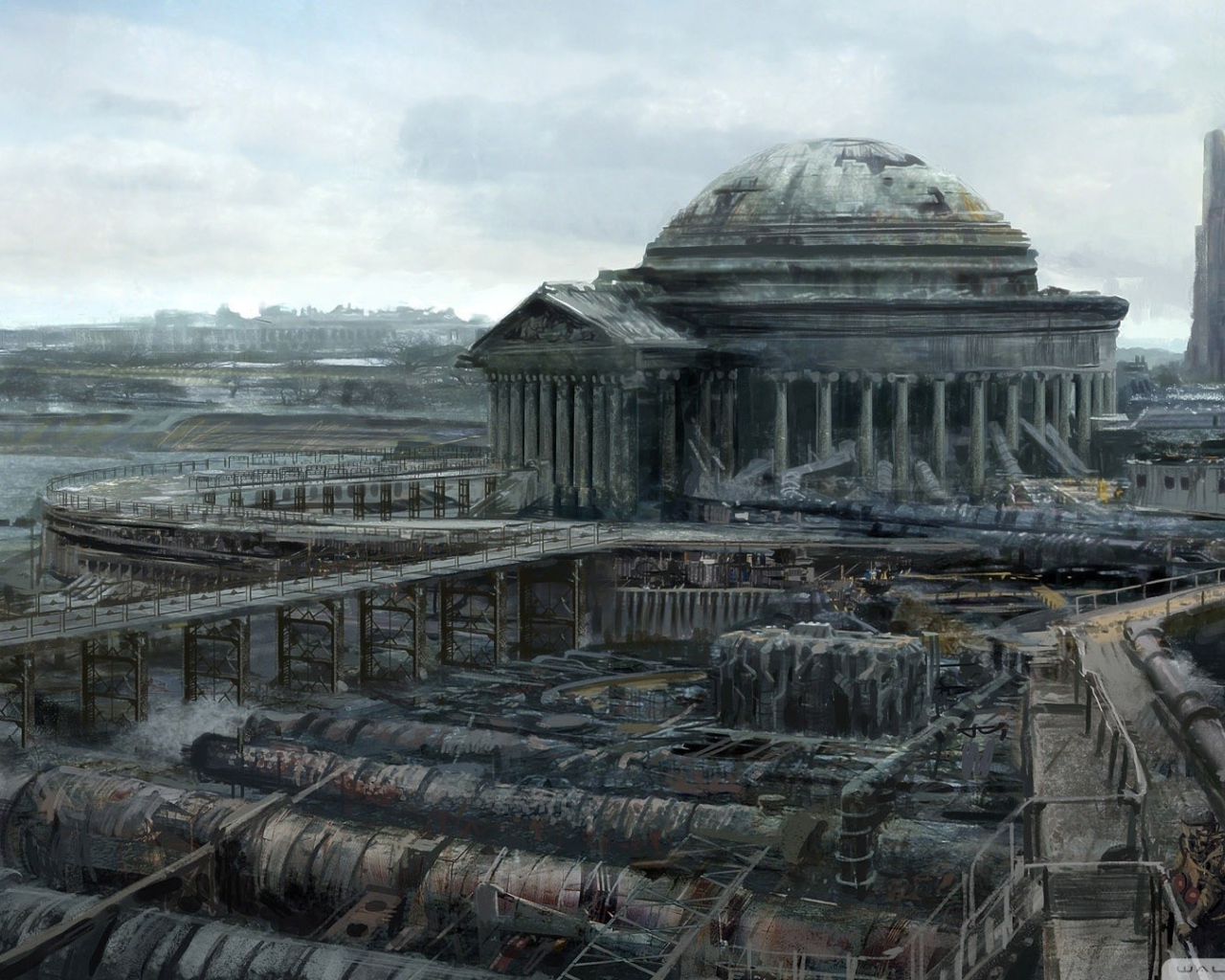 Руины Вашингтона в игре Fallout 3