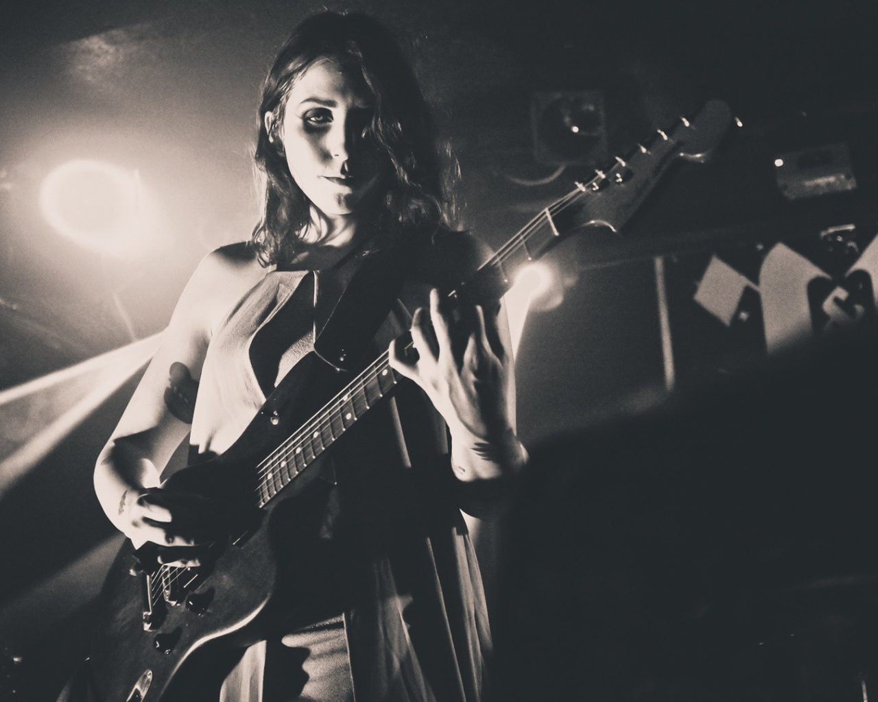 Chelsea Wolfe musician with a guitar