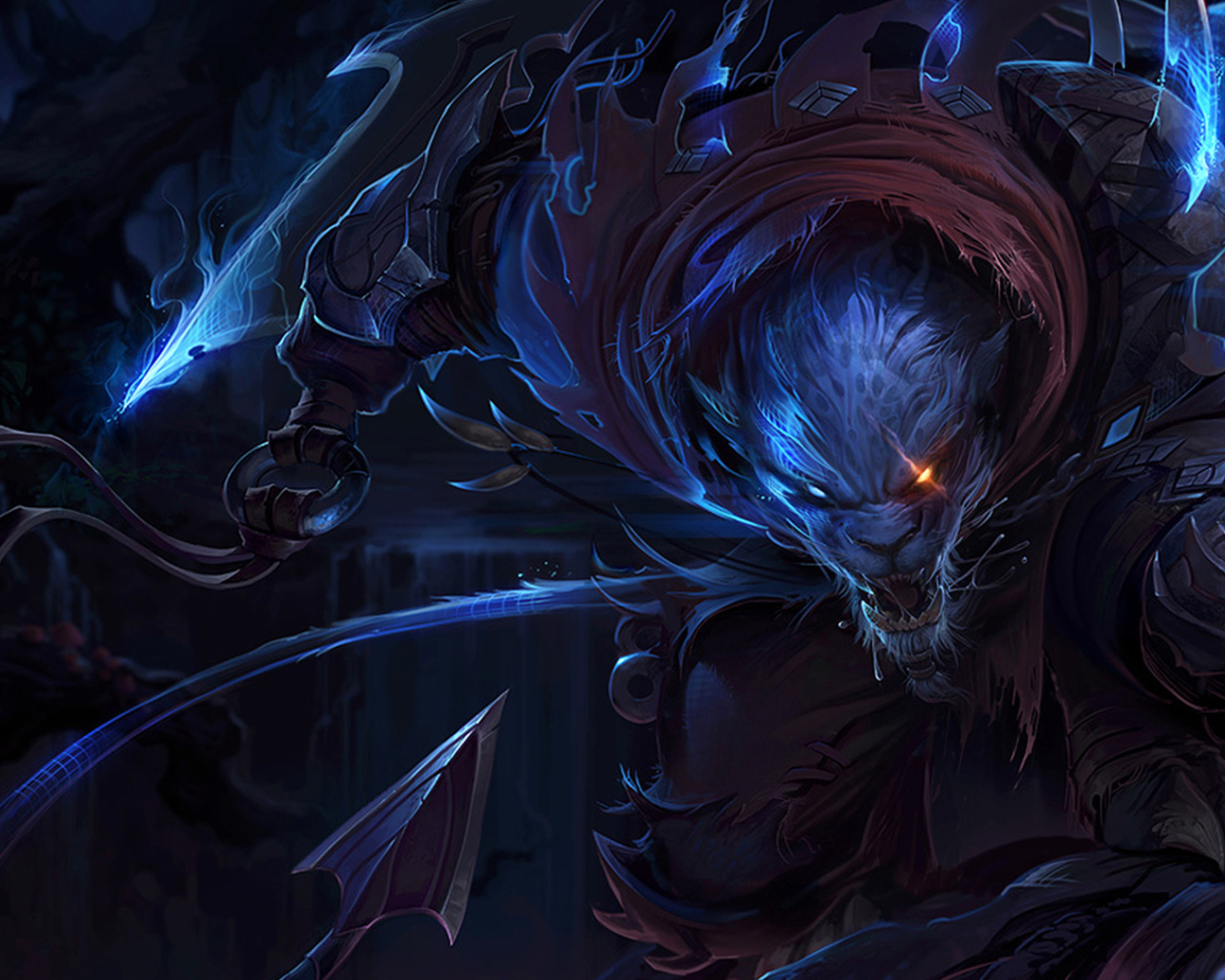 Rengar character in the game League of Legends