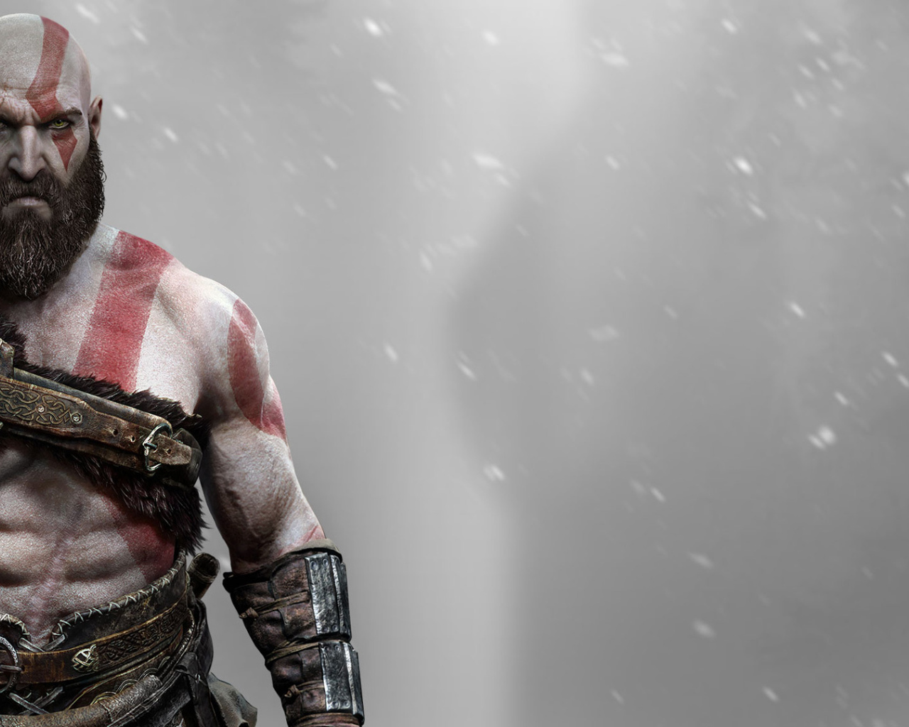 Kratos главный герой игры God of War 