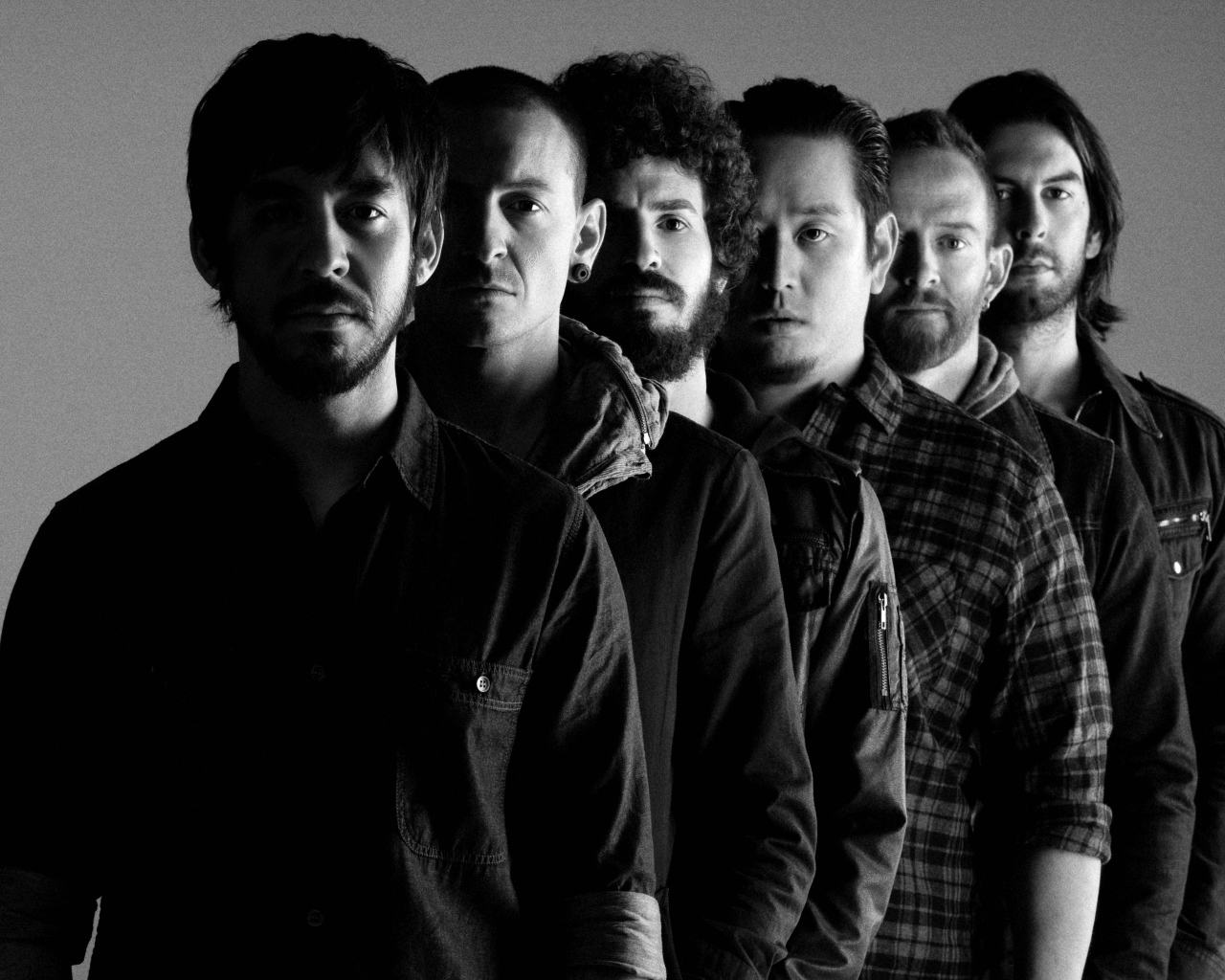 Участники рок группы Linkin Park