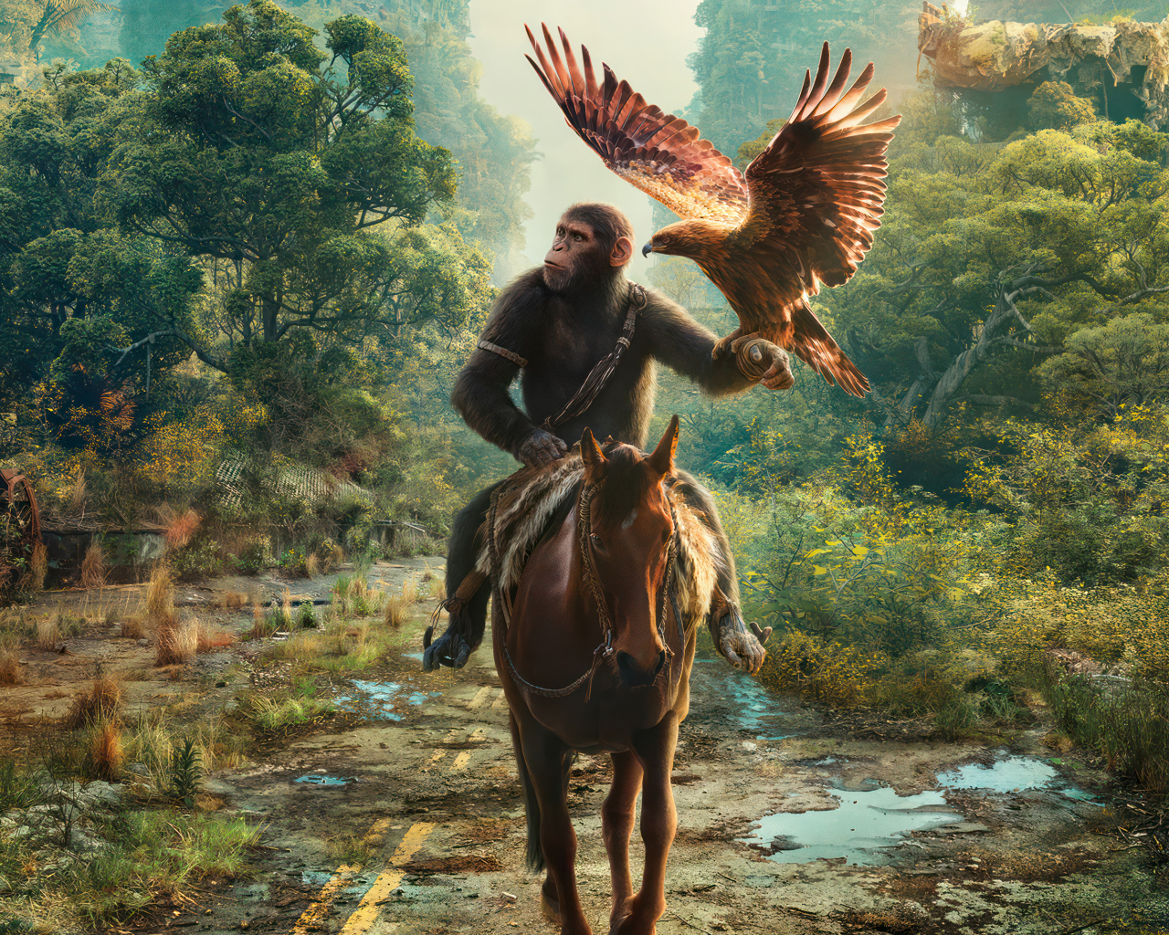 Постер нового фильма Планета обезьян: Королевство