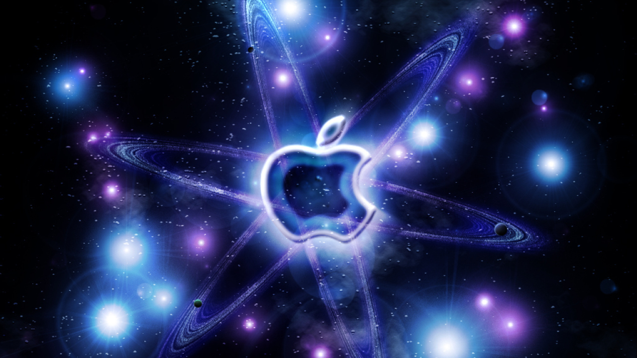 Космическое яблоко apple
