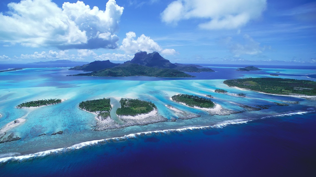 Рифы островов Бора Бора