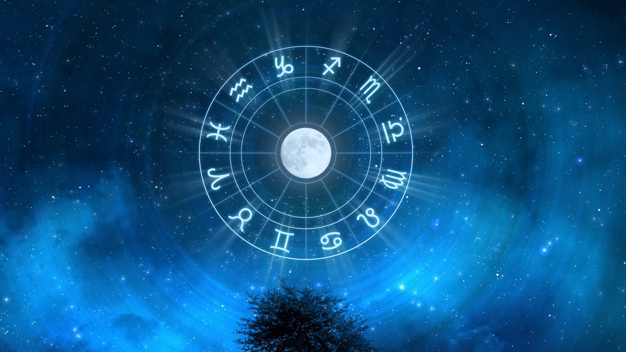 Знаки зодиака на звёздном небе