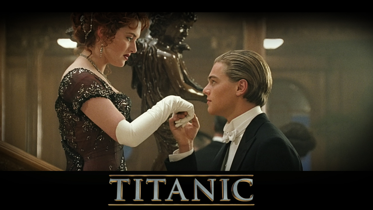 Джек приглашает Роуз на танец в фильме Титаник