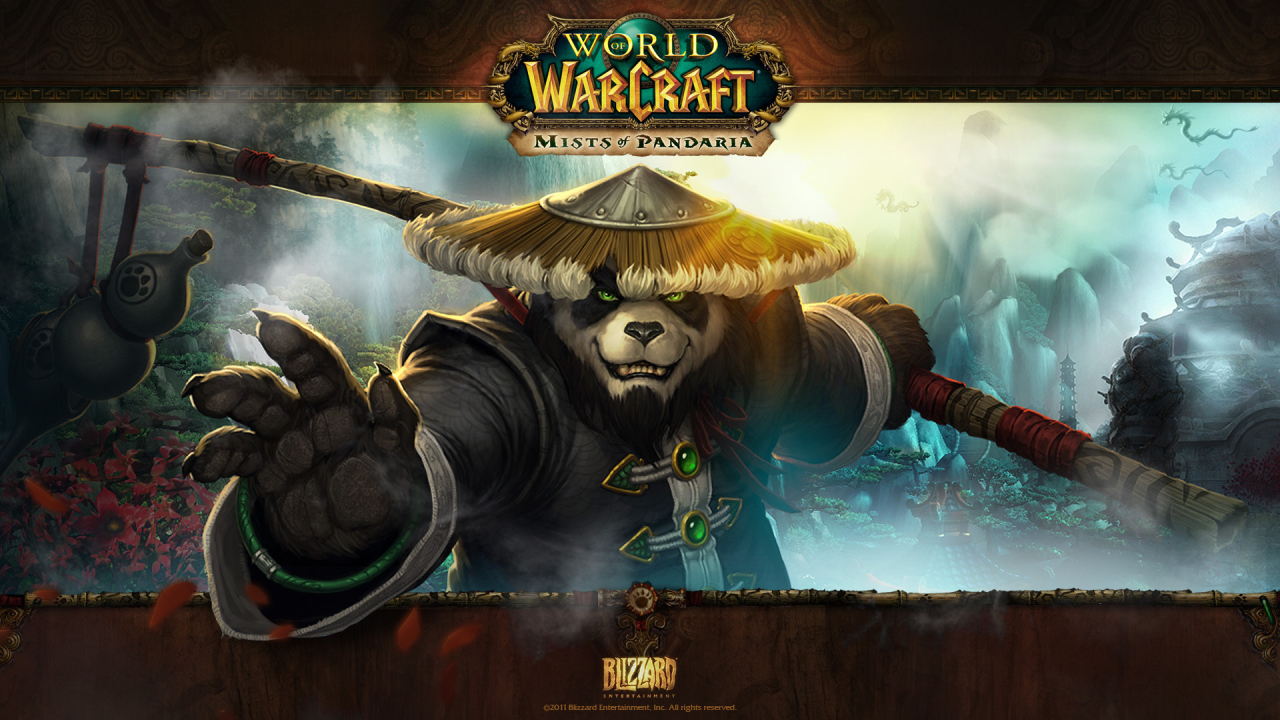 Персонаж игры World of Warcraft Mists of Pandaria