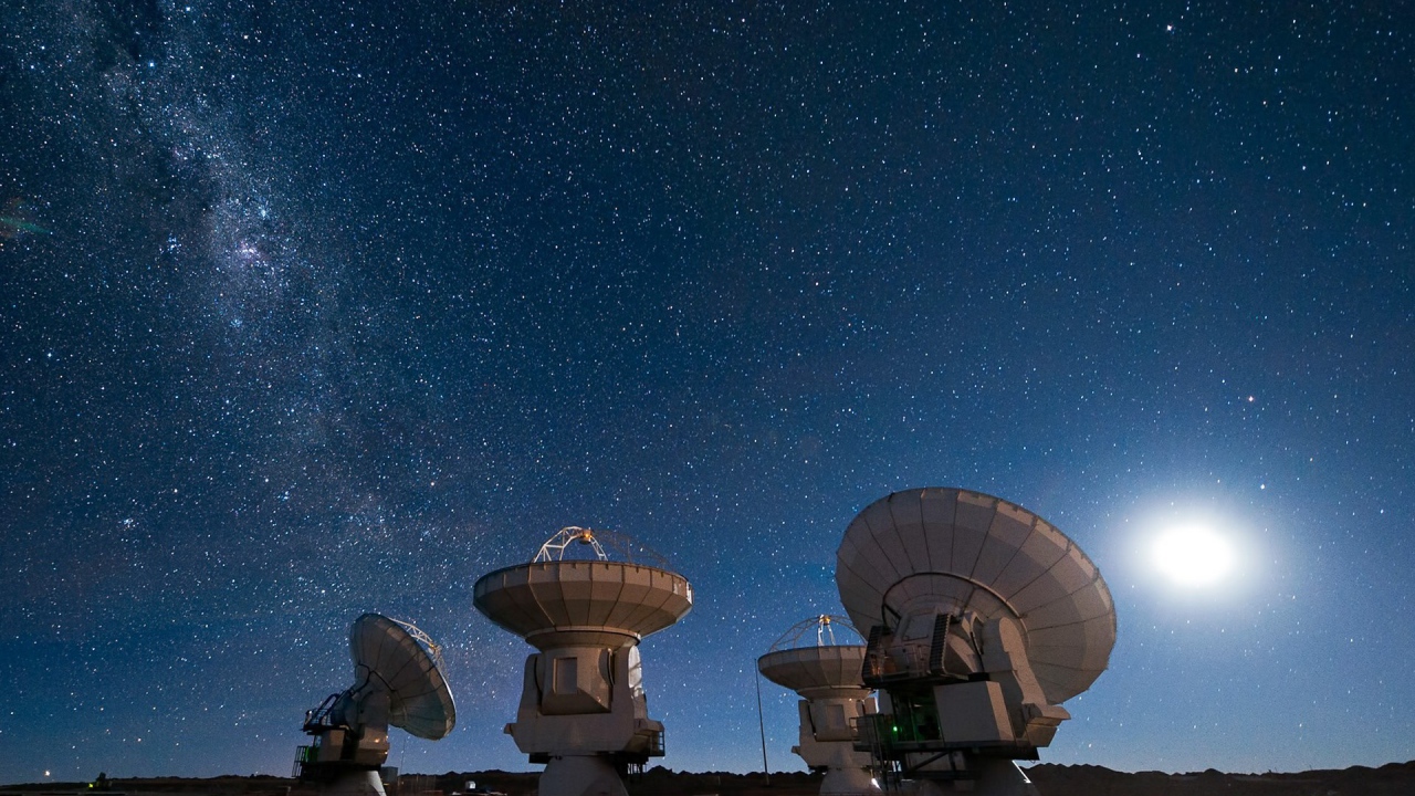 Радиотелескопы раскрывают тайны вселенной