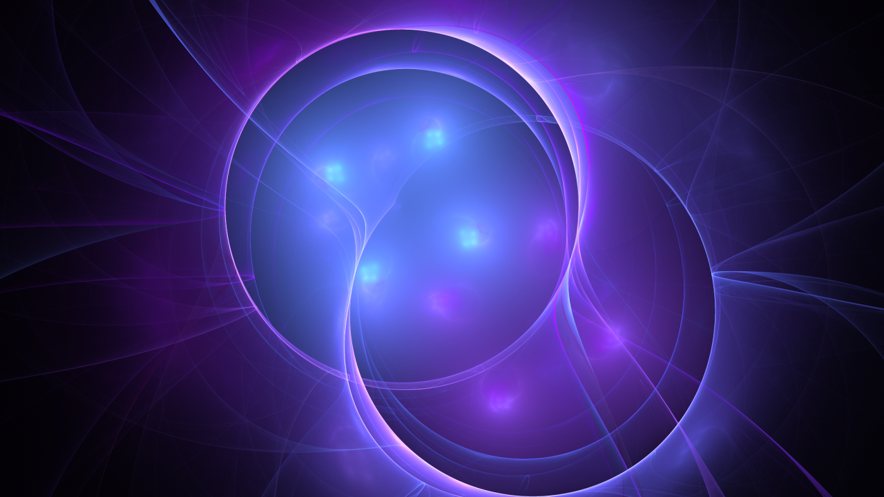 Lilac plasma balloons abstraction