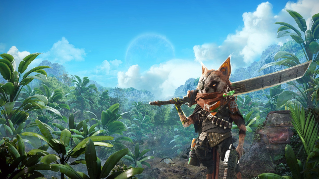 The character of the new computer game Biomutant, 2018