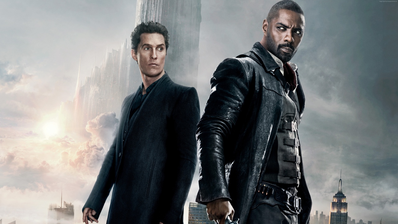 Actors Idris Elba and Matthew McConaughey are the main characters in the movie Dark Tower, 2017