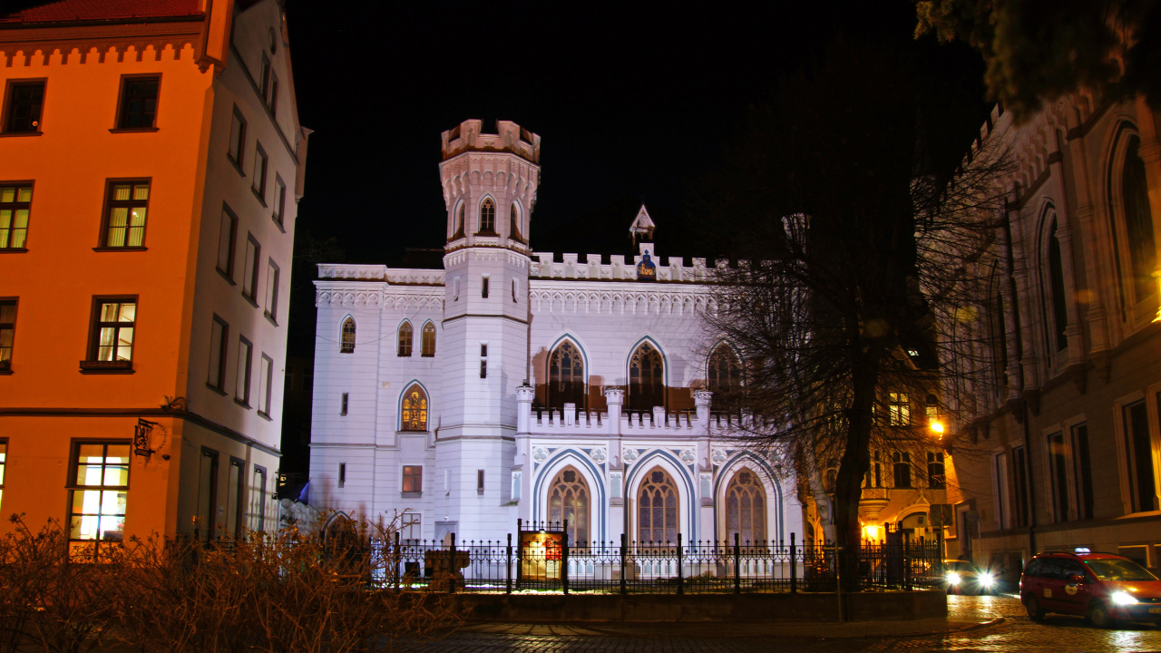 The building of the Great Guild, Riga. Latvia