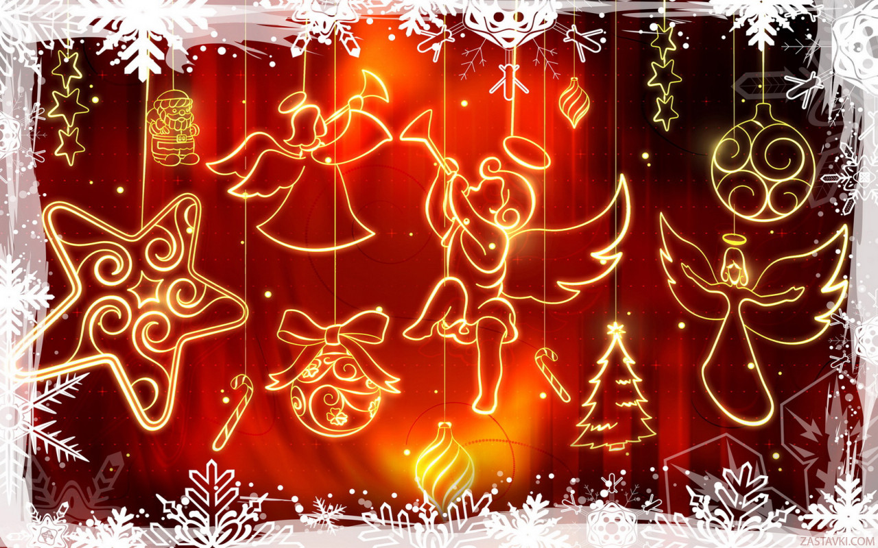  have found this beautiful desktop wall paper full of festive feel it 