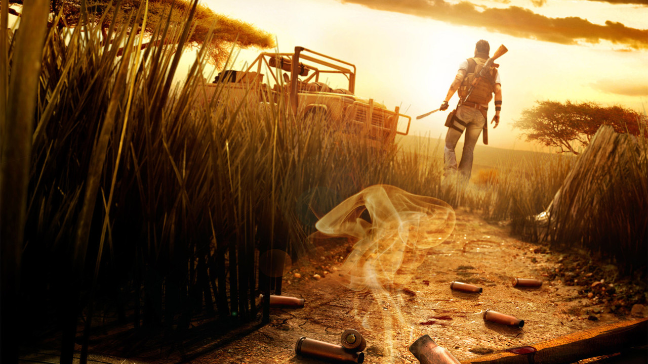 Previous, Games - Far Cry 2 cartridges wallpaper