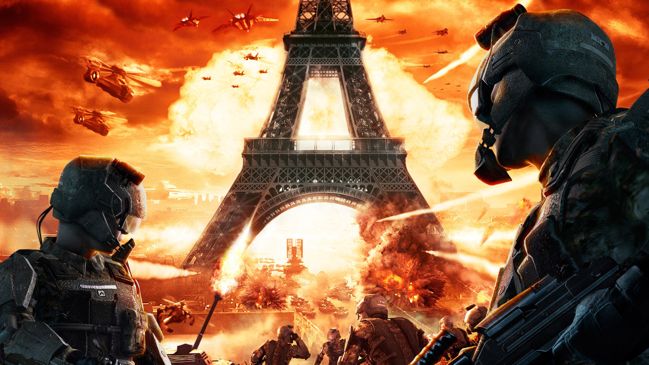 Previous, Games - Paris in flames wallpaper